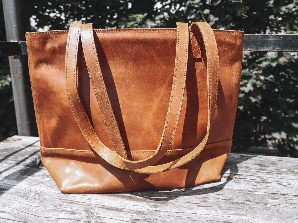 Lady's Leather Tote/Purse – Artisan Streams