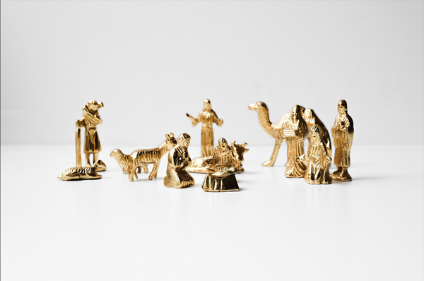 Brass Nativity Sets
