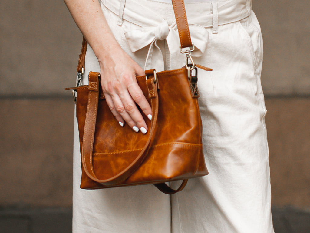 Men's and Women's New Large Genuine Brown Leather Back Pack Rucksack Travel  Bag | eBay